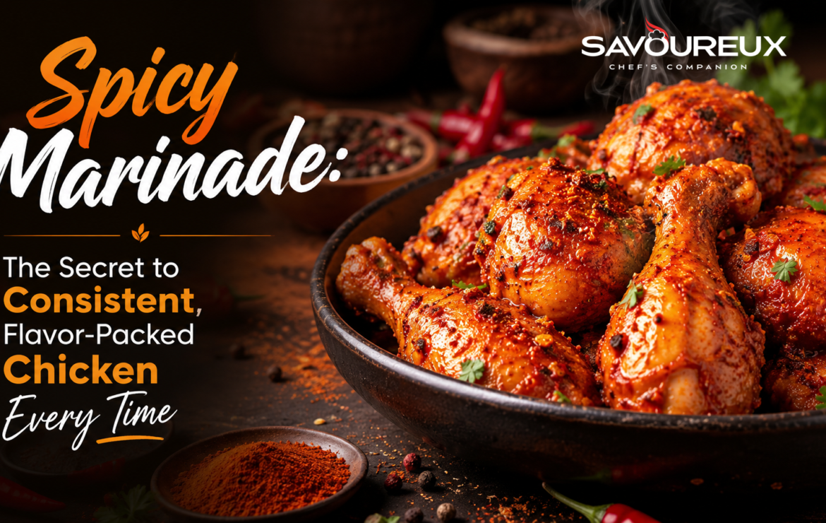 Spicy Marinade :The Secret to Consistent, Flavor Packed Chicken Every Time