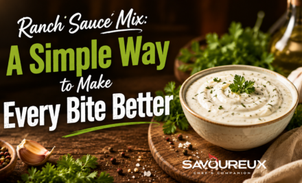 Ranch Sauce Mix: A Simple Way to Make Every Bite Better